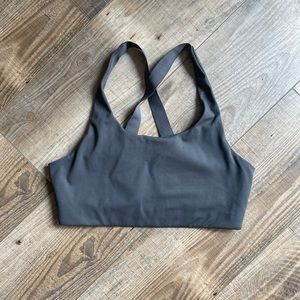 Girlfriend Collective Gray Sports Bra